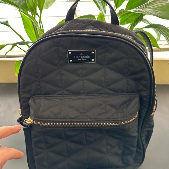 Kate Spade Quilted Backpack - Picture 2 of 12